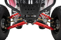 S-10 Kinder Quad ATV Semiautomatik + RG, 125cm³ Rot Metallic