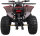 S-10 Kinder Quad ATV Semiautomatik + RG, 125cm³ Rot Metallic