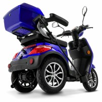 E-Trike 25 V3 30AH Lithium Akku 1000 Watt EEC Blau