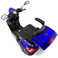 E-Trike 25 V3 30AH Lithium Akku 1000 Watt EEC Blau