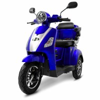 E-Trike 25 V3 30AH Lithium Akku 1000 Watt EEC Blau