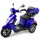 E-Trike 25 V3 30AH Lithium Akku 1000 Watt EEC Blau