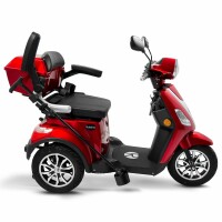 E-Trike 25 V3 30AH Lithium Akku 1000 Watt EEC Rot