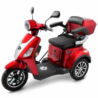 E-Trike 25 V3 30AH Lithium Akku 1000 Watt EEC Rot