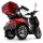 E-Trike 25 V3 30AH Lithium Akku 1000 Watt EEC Rot