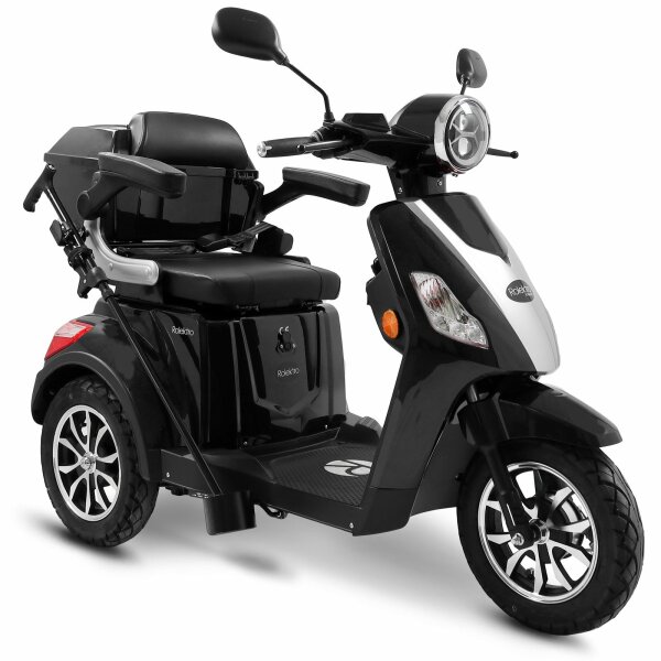 E-Trike 25 V3 30AH Lithium Akku 1000 Watt EEC Schwarz