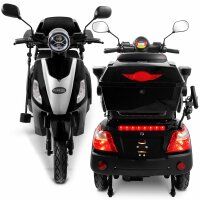 E-Trike 25 V3 30AH Lithium Akku 1000 Watt EEC Schwarz