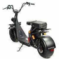 COCO II PLUS 2KW 60V EEC 45 km/h Schwarz-Litium Ionen 40AH