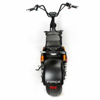 COCO II PLUS 2KW 60V EEC 45 km/h Schwarz-Litium Ionen 40AH