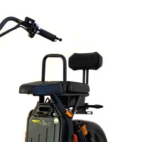 COCO II PLUS 2KW 60V EEC 45 km/h Schwarz-Litium Ionen 40AH
