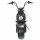 COCO II PLUS 2KW 60V EEC 45 km/h Schwarz-Litium Ionen 40AH